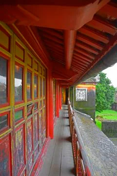 Phuoc Tho Temple Foto stock
