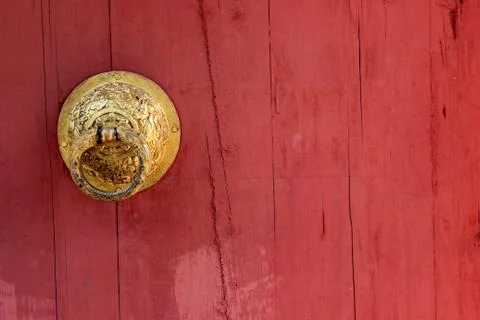 Phutan door Stock Photos