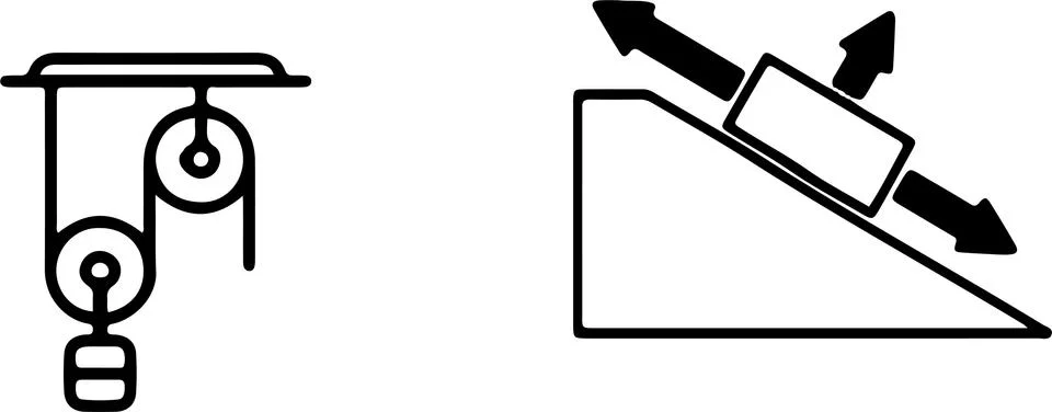 Physic icon isolated on background Stock Illustration