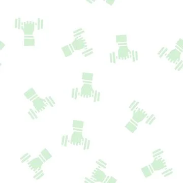 Physical activity glyph vector seamless pattern sign 스톡 일러스트