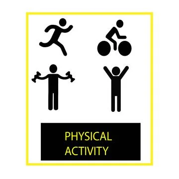 Physical activity Stock Illustration