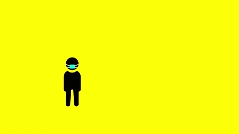 Physical distancing Stock Footage 132904464