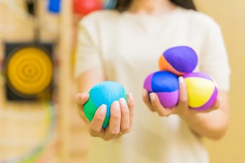 Physical education class in school Stock Photos
