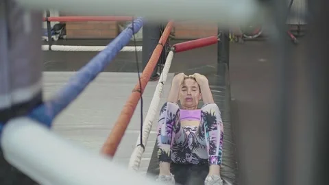 Physical exercise Video stock 301388684