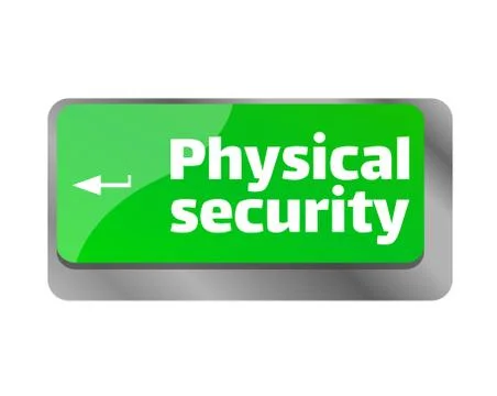 Physical security . Close up of keyboard, enter computer key. イラスト素材