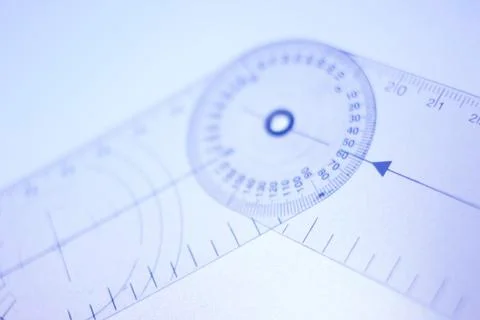 Physical therapy goniometer Stock Photos