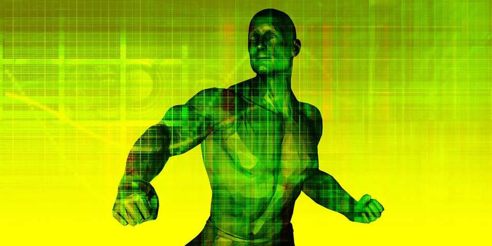 Physical Training Stock Illustration