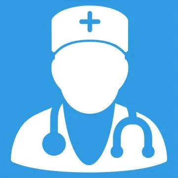 Physician Icon Stock Illustration