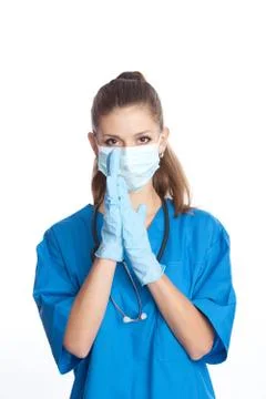 Physician portrait Stock Photos