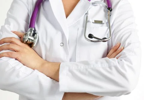 Physician reception concept Stock Photos