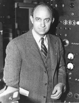Physicist Enrico Fermi. Stock-Fotos