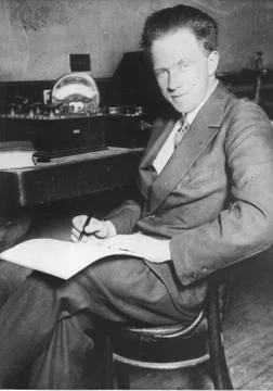 Physicist Werner Heisenberg. Stock-Fotos
