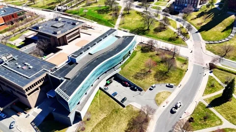 Physics Building - Syracuse, NY Vídeos de archivo 336111843