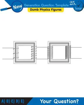 Physics, electromagnet Stock Illustration