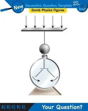 Physics, electromagnet Stock Illustration