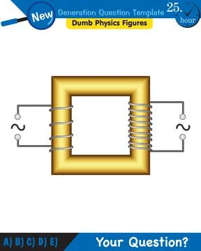 Physics, electromagnetic field Stock Illustration