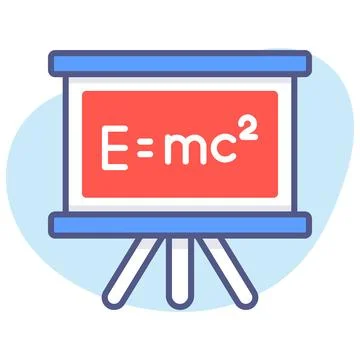 Physics, emc-2, education Modern concepts flat design, Premium quality vect.. イラスト素材