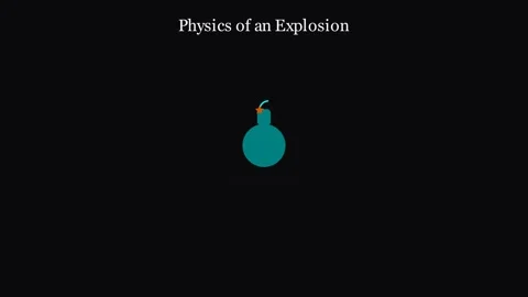 Physics of an explosion 스톡 동영상 335190654