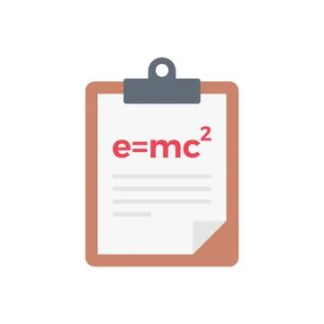 Physics flat color icon イラスト素材