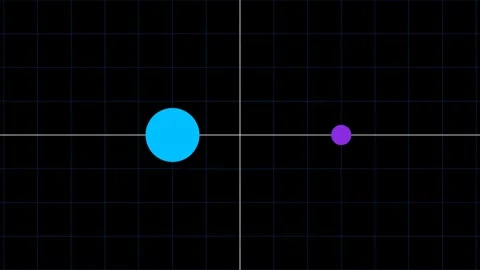 Physics of the gravitational force 스톡 동영상 335764342