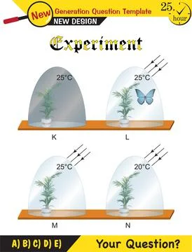 Physics, Joseph priestley's experiment Stock Illustration