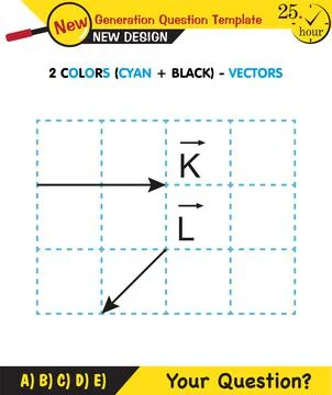 Physics Lecture Notes - the subject of vectors Stock Illustration