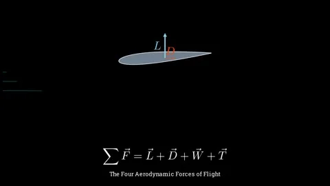The physics of lift and drag 스톡 동영상 335764511