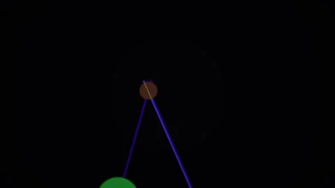 Physics Mechanics Gear System Animation. Stock Footage 334536984