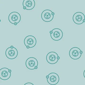 Physics molecular structure line vector seamless pattern Stock Illustration