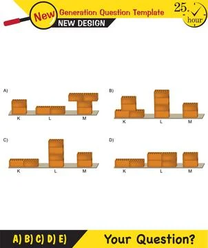 Physics - pressure of solids Stock Illustration
