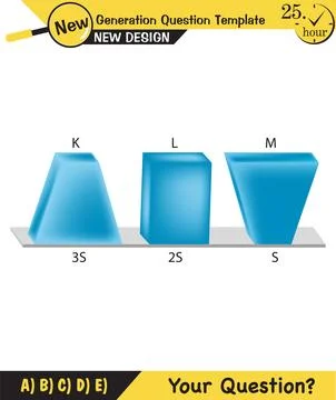 Physics - pressure of solids Stock Illustration