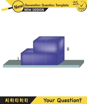 Physics - pressure of solids Stock Illustration
