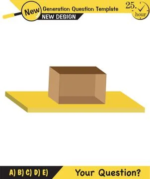 Physics - pressure of solids Stock Illustration