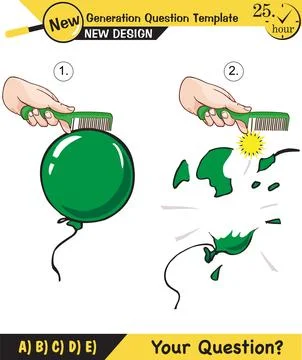 Physics - pressure of solids Stock Illustration