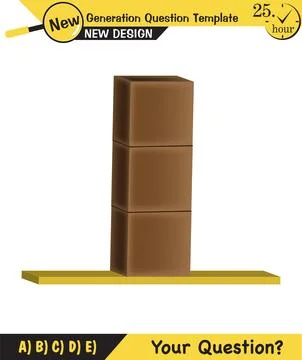 Physics - pressure of solids Illustrazione stock