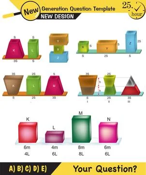 Physics - pressure of solids Stock Illustration
