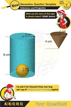 Physics - pressure of solids Illustrazione stock