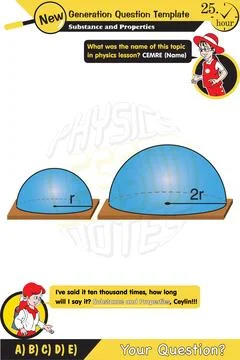 Physics - pressure of solids Stock Illustration