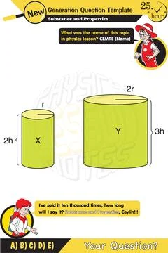 Physics - pressure of solids Stock Illustration