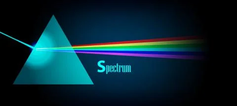 Physics Prism eps10 스톡 일러스트