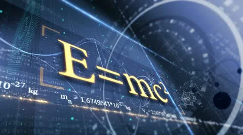 PHYSICS, SCIENCE. ABSTRACT BACKGROUND WITH DIFFERENT FORMULAS Stock-Footage 11060506