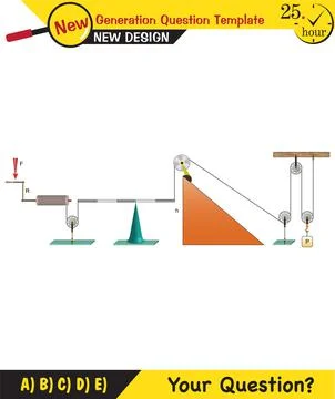 Physics, simple machines Stock Illustration