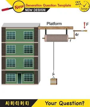 Physics, simple machines Stock Illustration