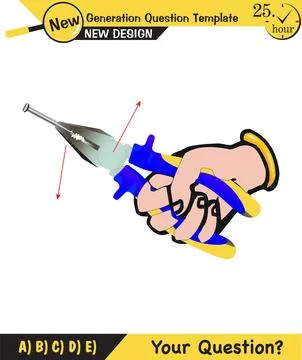 Physics, simple machines Stock Illustration