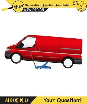 Physics, simple machines Illustrazione stock