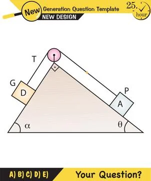Physics, simple machines Stock Illustration
