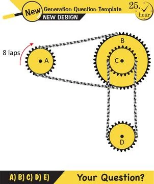 Physics, simple machines Stock Illustration