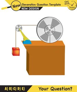 Physics, simple machines Stock Illustration