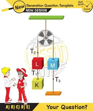 Physics, simple machines Stock Illustration
