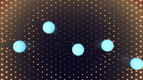 Physics Spheres Background  1 Stock-Footage 153489463